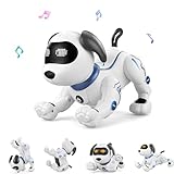 Goolsky LE Neng Spielzeug K16A Elektronische Haustiere Roboter Hund Stunt Dog Voice Command Programmierbare Touch-Sense Musik Song Spielzeug für Kinder Geburtstag